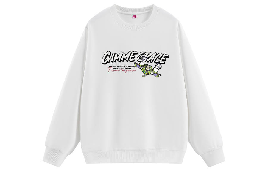 Disney Sweatshirts Unisex Crew Neck Thickened Heavyweight