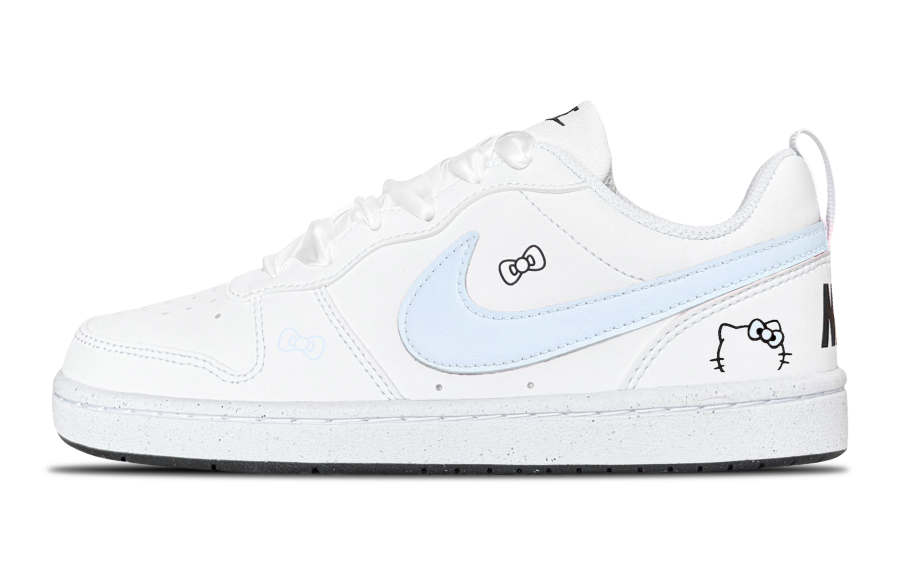 Nike Nike Court Borough Low top Kids' Skateboarding Shoes Blue Teenagers