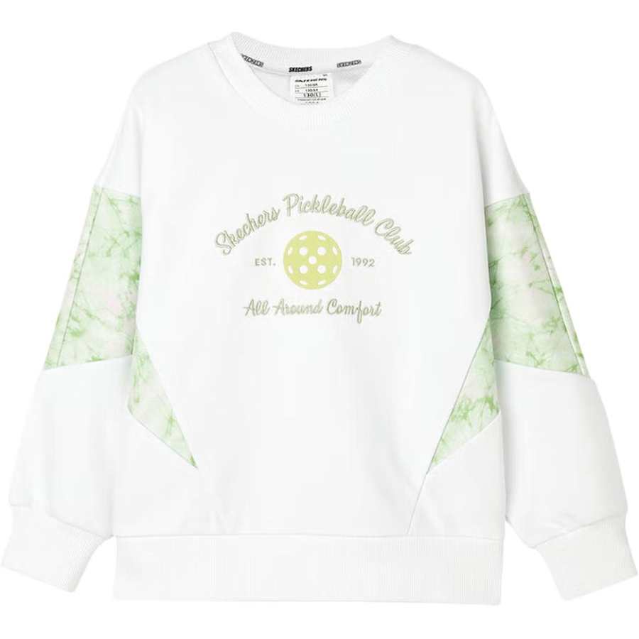 Skechers Sweatshirt Sports & Outdoors Bright White Kids'