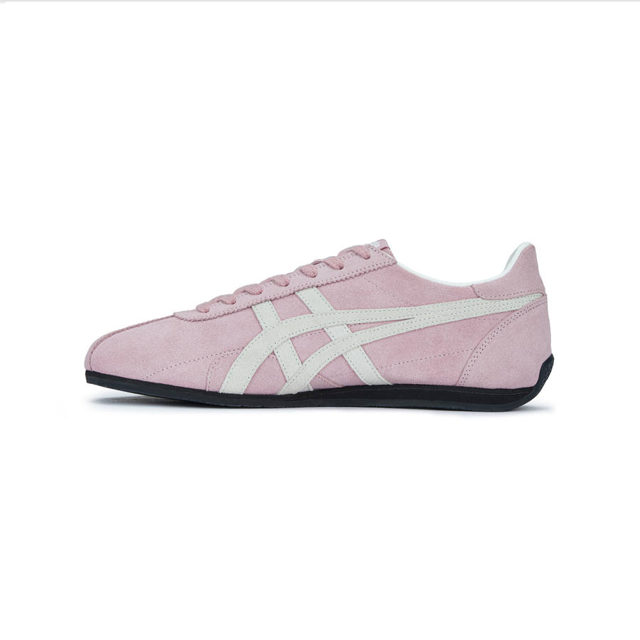 Onitsuka Tiger Runspark Split Cow Leather Casual Shoes Unisex Pink