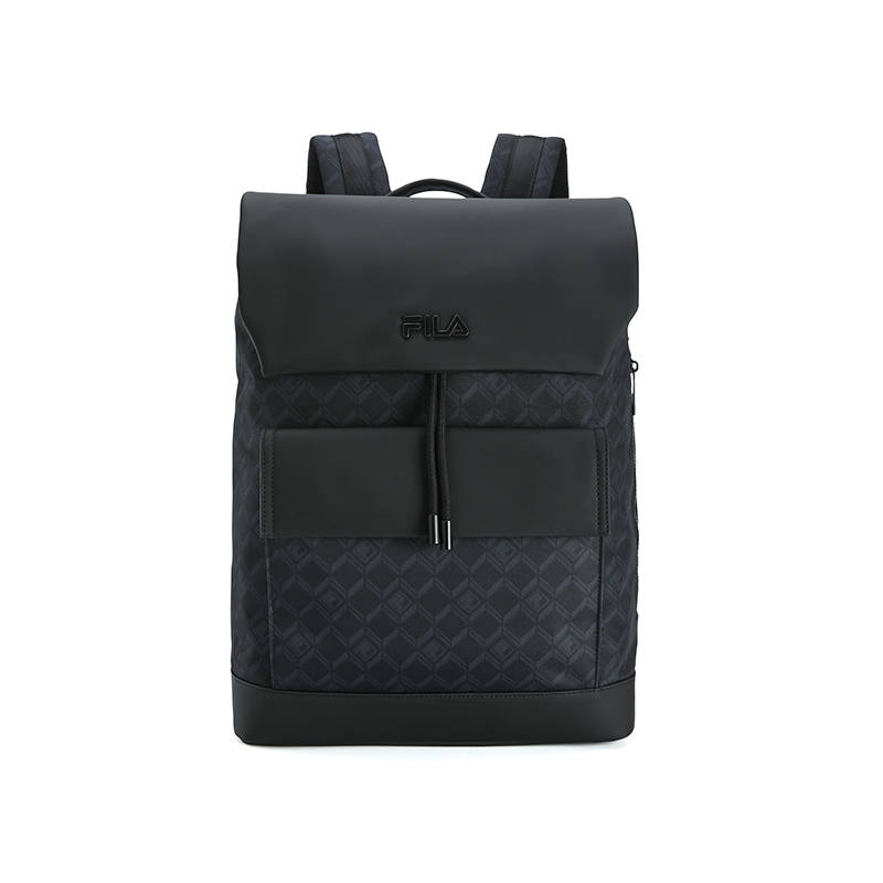 FILA Heritage Fabric Backpack Men's Jet Black