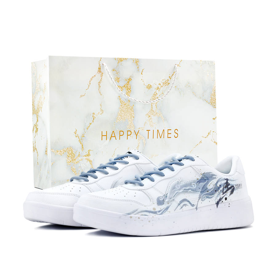 Li-Ning Li Ning Floating Boat Low top Skateboard Shoes Unisex Light Blue