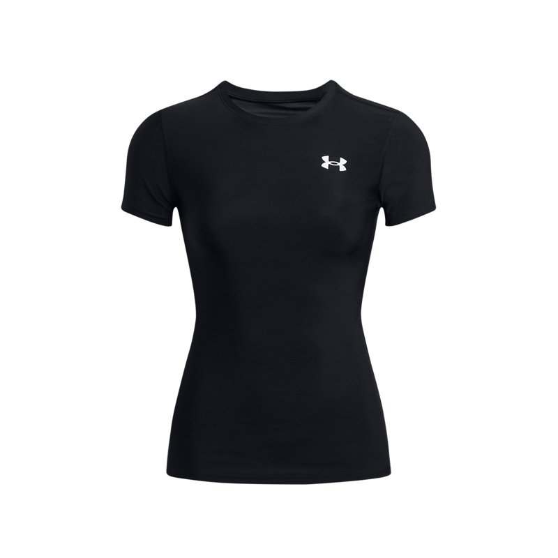 Under Armour HeatGear T Shirt Women's Black