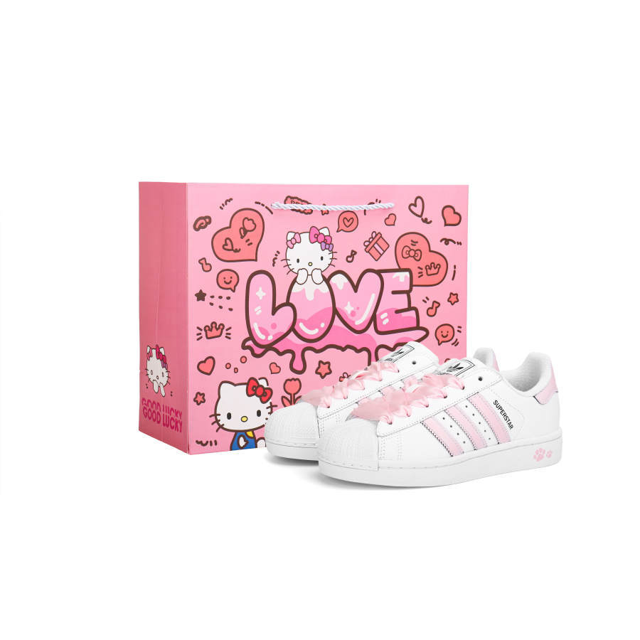 Adidas Originals SUPERSTAR Low top Skateboard Shoes Unisex Pink