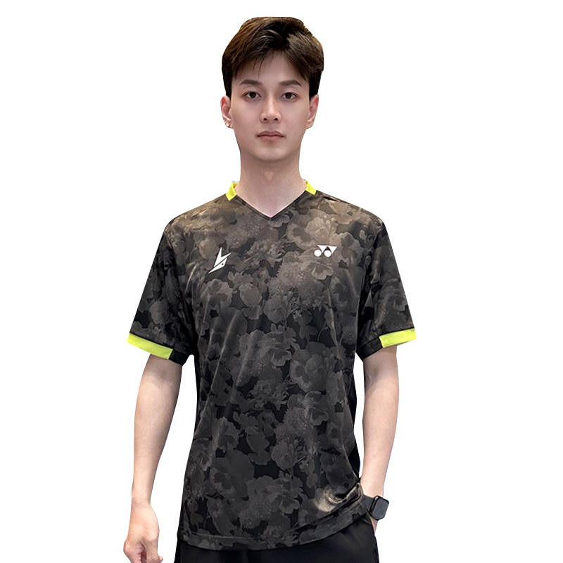 YONEX T Shirts Men's V Neck