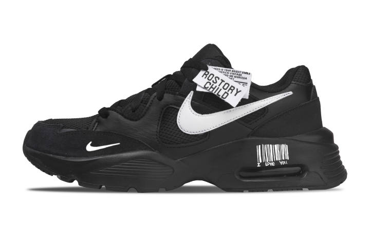 Nike Nike Air Max Fusion Running Shoes Men's Low Top Black/White
