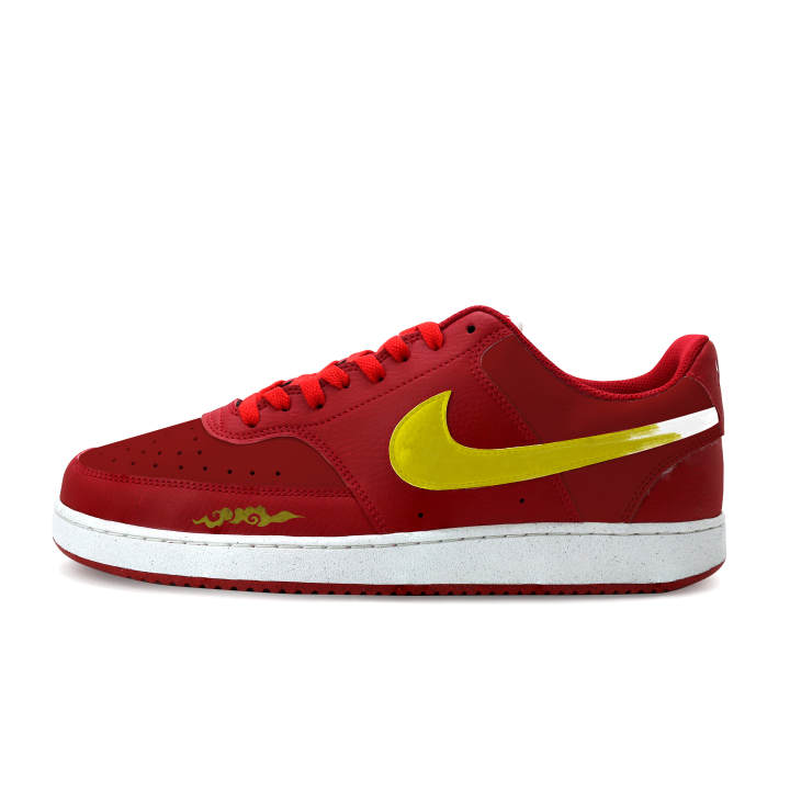 Nike Nike Court Vision Auspicious Leather Coverage Abrasion Resistant Coverage Abrasion Resistant Low top Skateboard Shoes