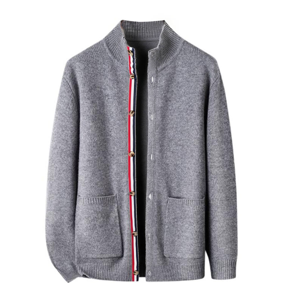 Hodo Hodo Sweaters Men's Stand Collar Thickened
