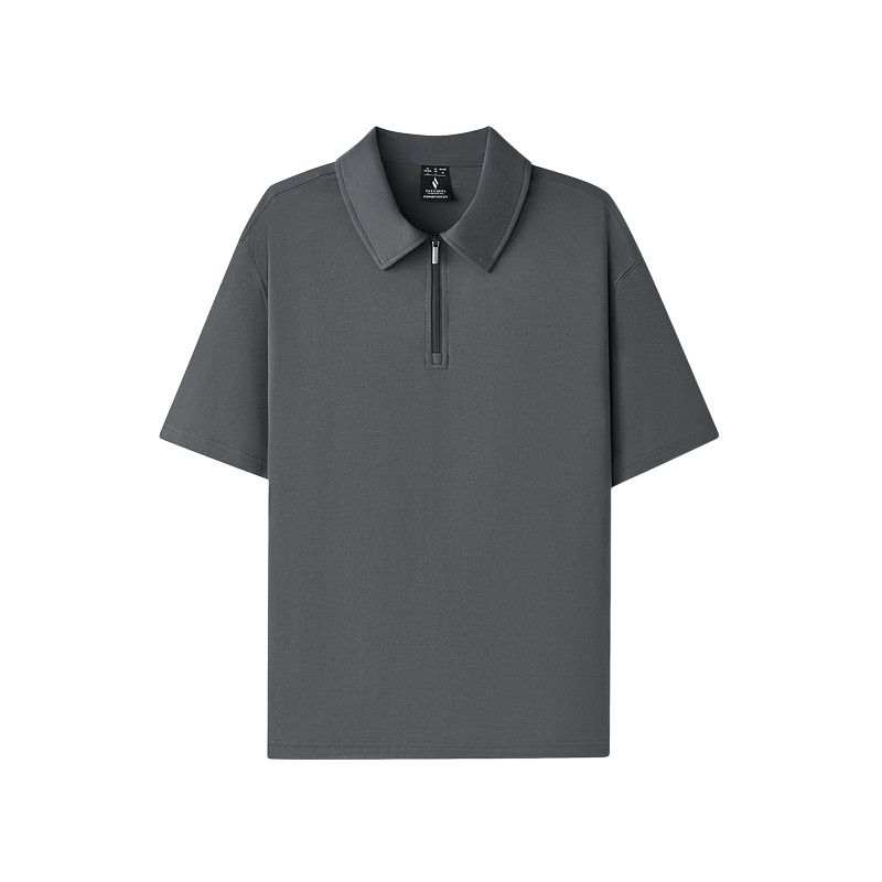 Skechers Polo Shirts Men's Smoky Gray 013P Lapel Moderate