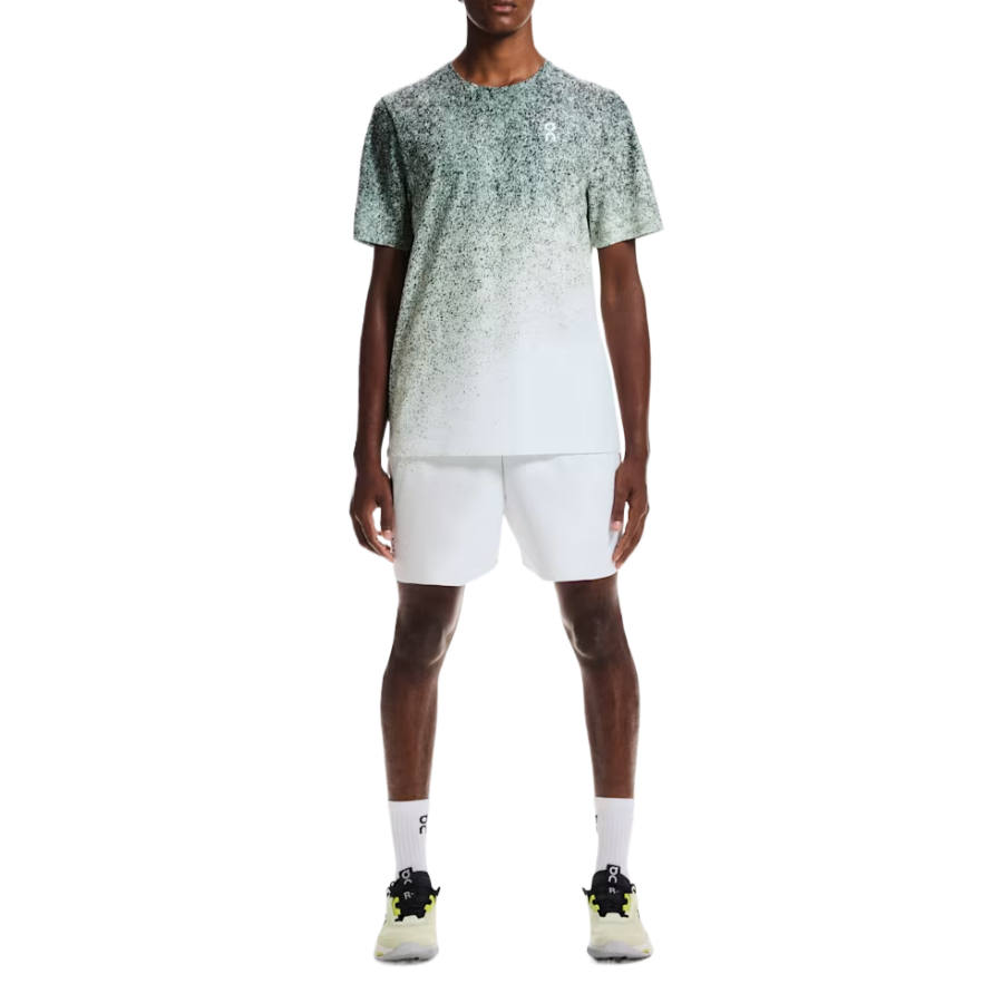 On T Shirts Men's Mineral | White Crew Neck Moderate Straight Fit