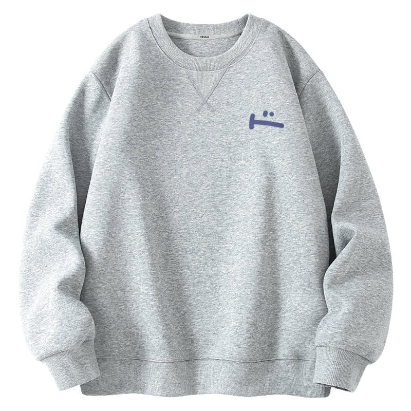 MINISO Sweatshirts Unisex Crew Neck Moderate Heavyweight