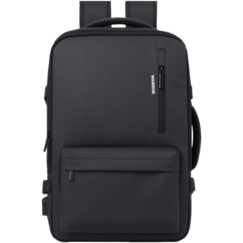 WARRIOR Warrior Oxford With Leather Membrane Coated Backpack Regular Unisex Black