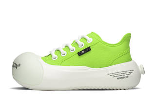AMMESON Slip Resistant Abrasion Resistant Slip Resistant Abrasion Resistant Low top Skateboard Shoes Women's Green