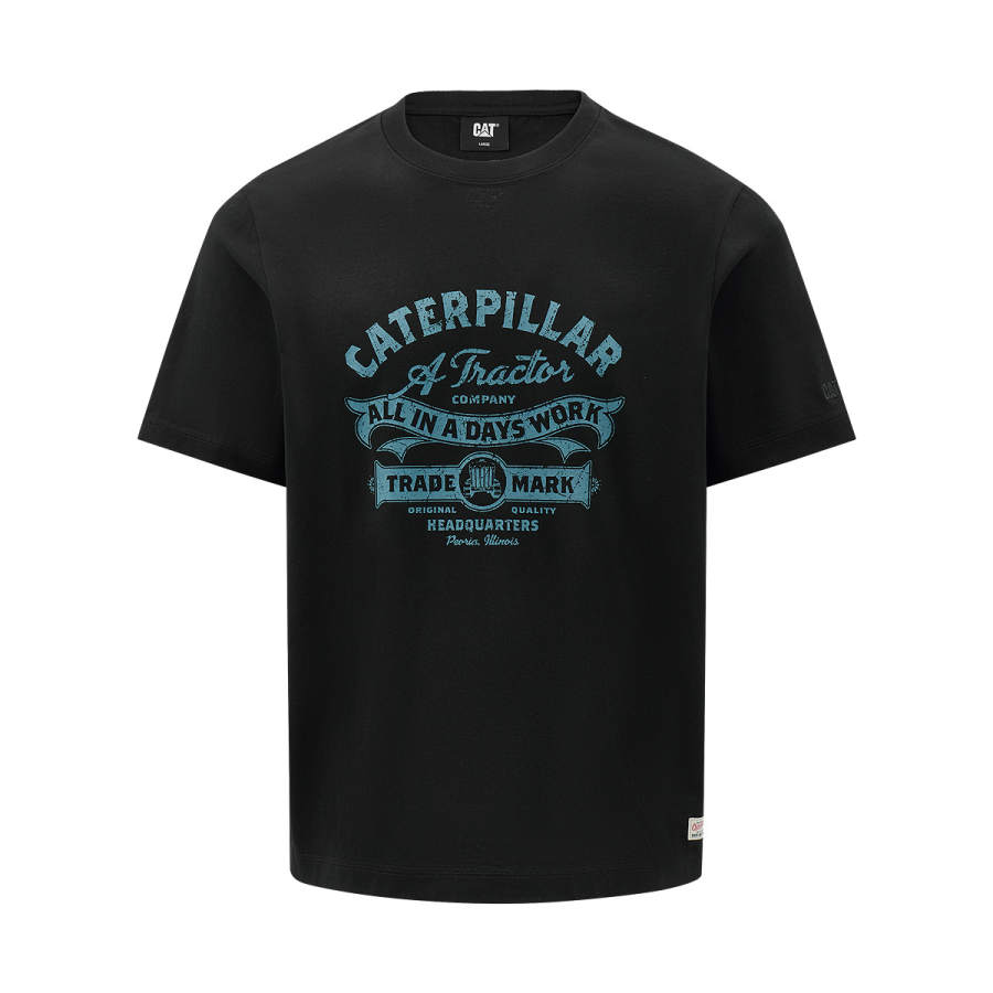 CAT CAT T Shirts Men's Crew Neck Thin