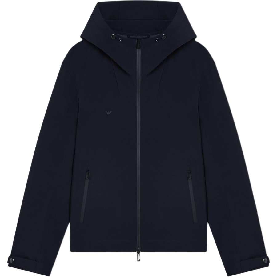 Emporio Armani hooded zip-up jacket