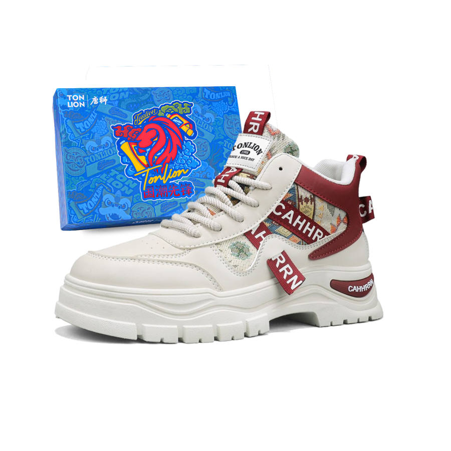 Tonlion High top Skateboard Shoes Men's