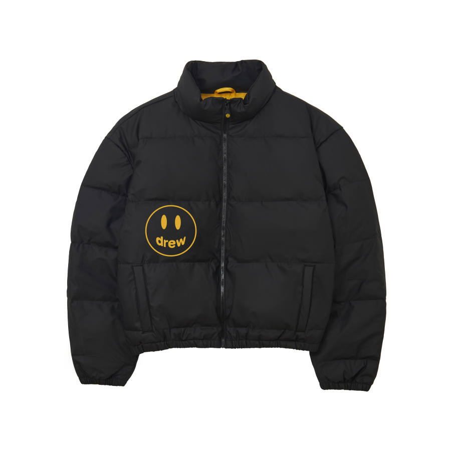 Drew House Puffer Jacket Winter Unisex Black