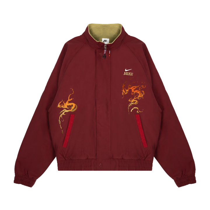 Nike Nike Club Jackets Unisex Dark Team Red Stand Collar Moderate Other
