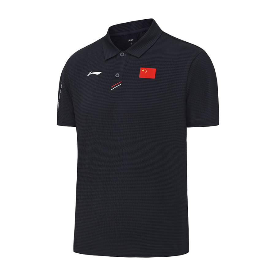 Li-Ning Li Ning Gold Logo | 2026 Spring Summer Short Sleeved Polo Shirt Unisex