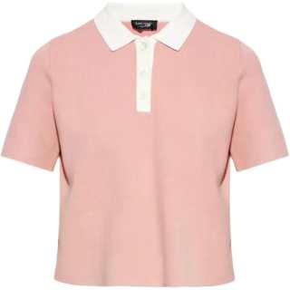 Kate Spade Logo Patch Polo Shirt