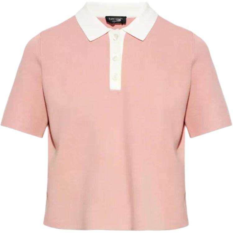 Kate Spade Logo Patch Polo Shirt