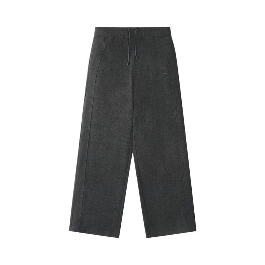 FILA FUSION Knitted Sweatpants Women's Dark Heather Gray