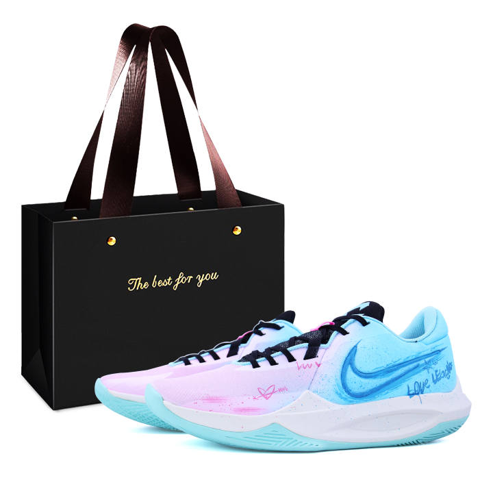Nike Nike Precision 6 Box, Maris Sal Milk Powder CNY Mesh Cushioning Abrasion Resistant Coverage Low top Basketball Shoes