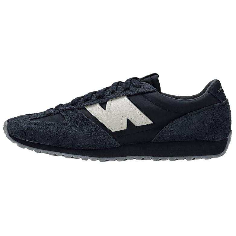 JUNYA WATANABE X New Balance Collaboration Mesh, Leather, Suede Low top Casual Shoes Men's Black