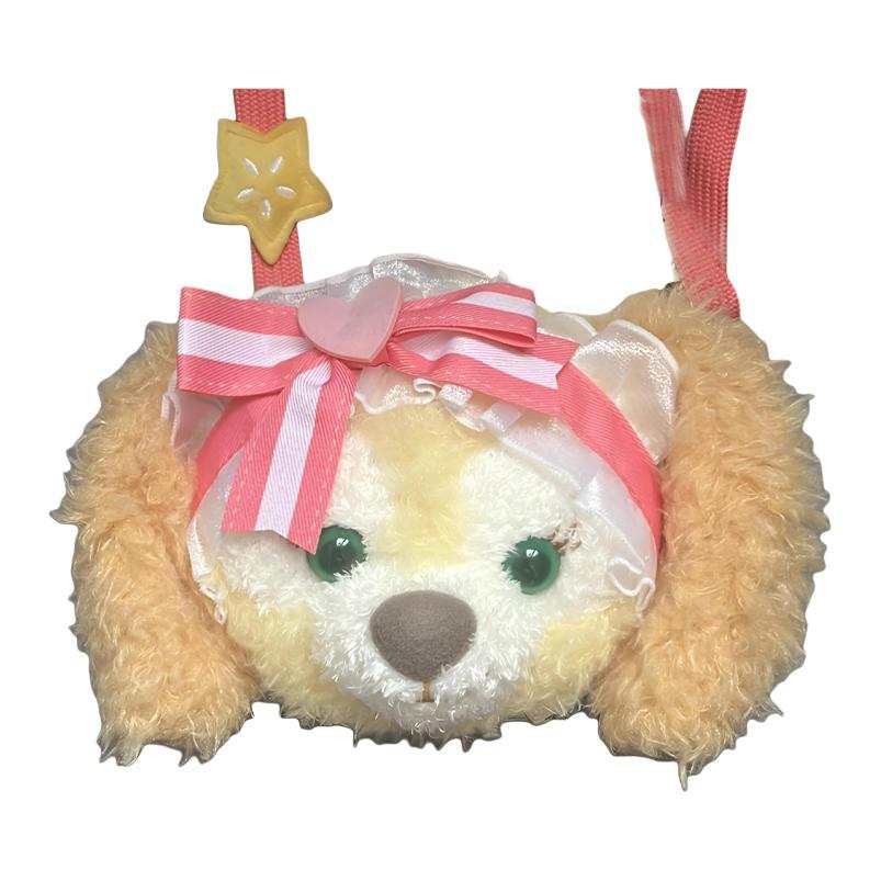 Disney Polyester Shoulder Bag, Crossbody Bag Unisex Yellow Pink