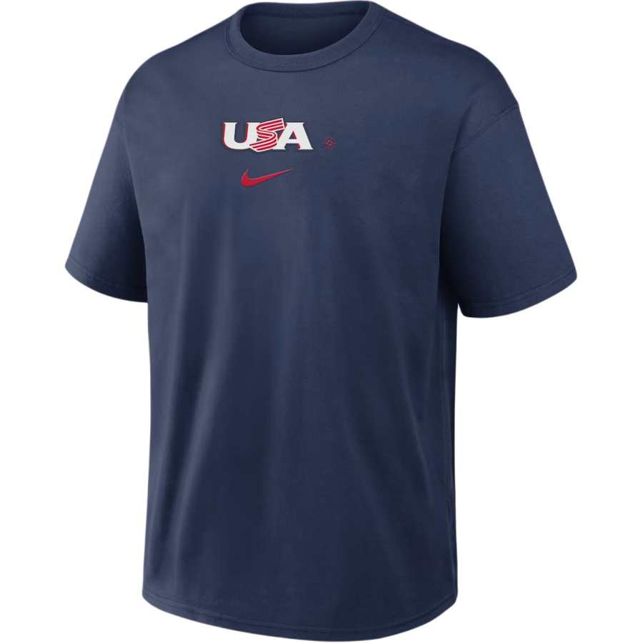 Nike Nike Usa Baseball 2026 World Baseball Classic City Name Max90 Men's Nike Long-Sleeve T-Shirt