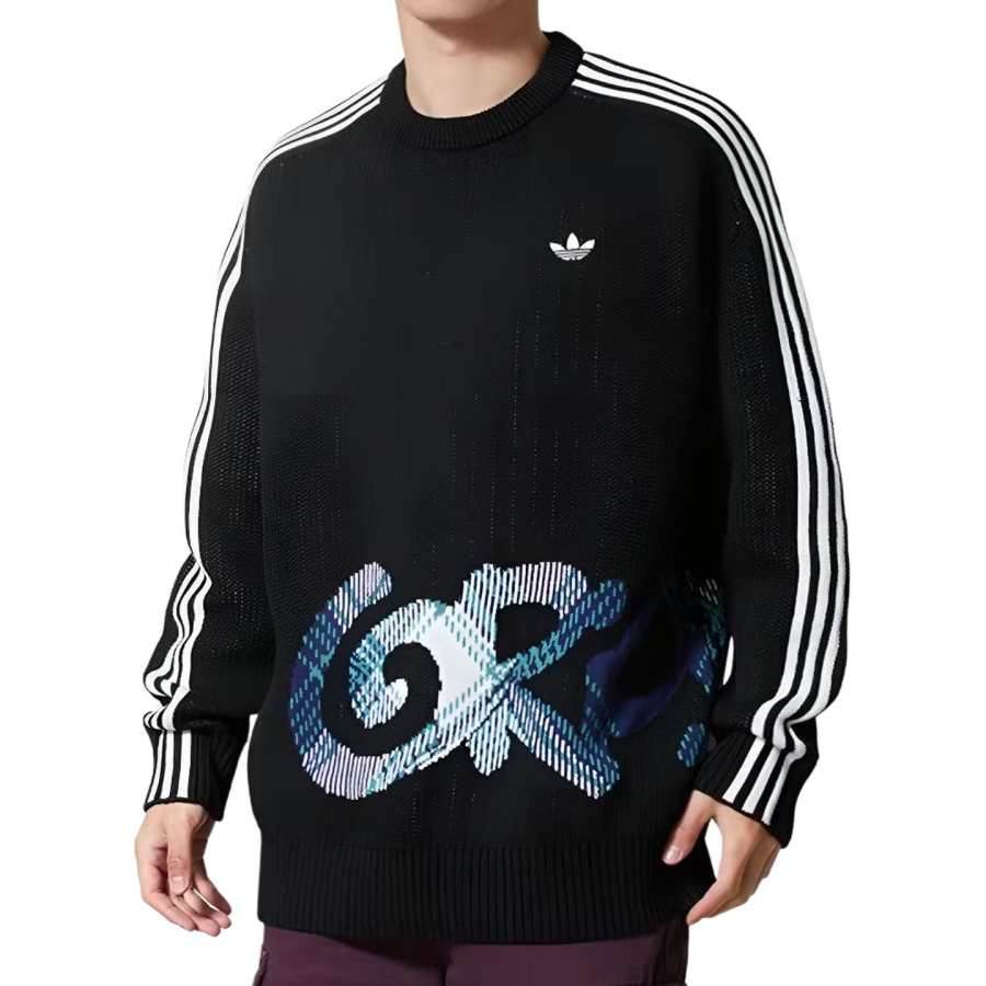 Adidas Originals PLAID SWEATSHIRT Knitwear Men's