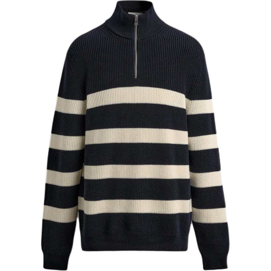 ZARA Knitwear Men's Sea Blue Half Turtleneck Moderate