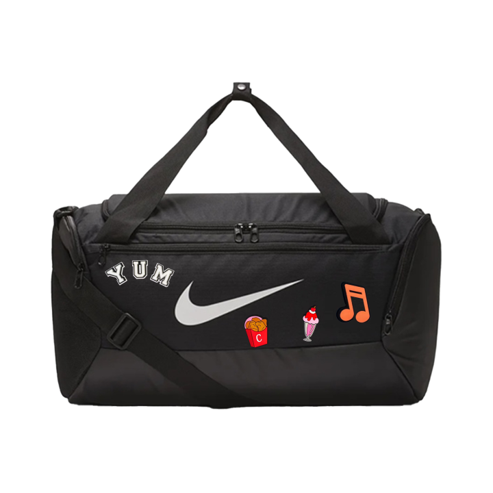 Nike Nike 40L Fabric Travel Bag Unisex Black