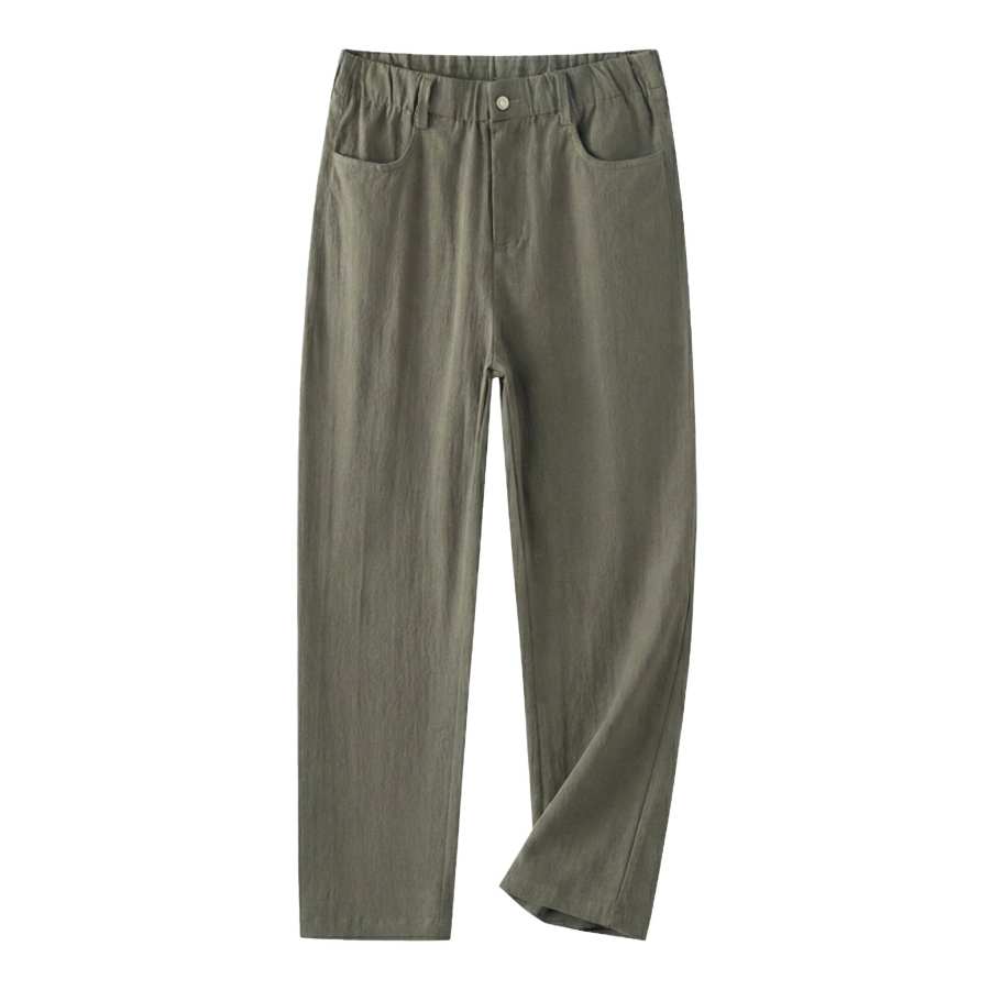 Hodo Casual Pants Men's Moderate Tapered Pants