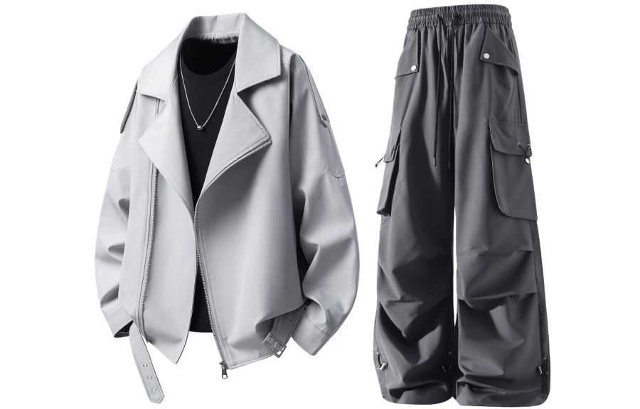 GWAF Casual Sportswear Unisex Lapel Moderate