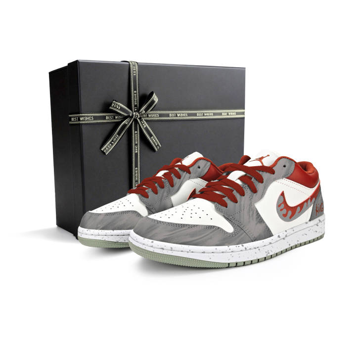Jordan Jordan Air Jordan 1 Red Mist Trail Cushioning Abrasion Resistant Cushioning, Wear Resistant Low top