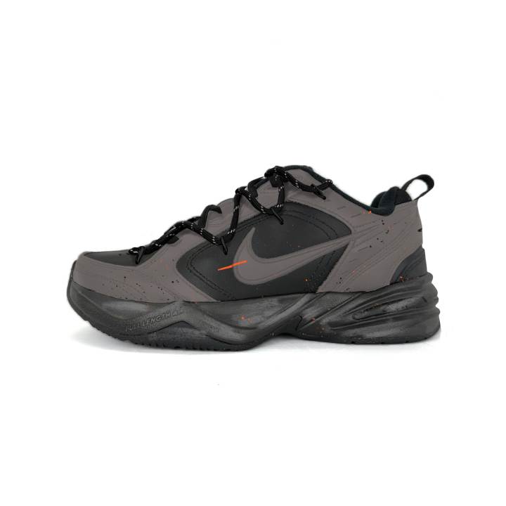Nike Nike Air Monarch 4 Abrasion Resistant Low top Chunky Sneakers Unisex Black Gray Brown