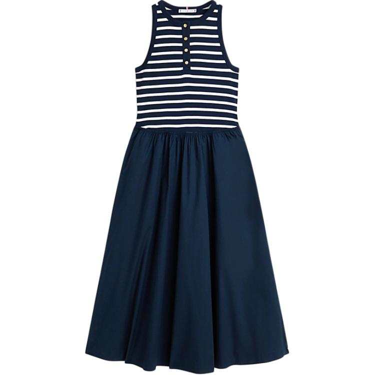 Tommy Hilfiger striped midi dress