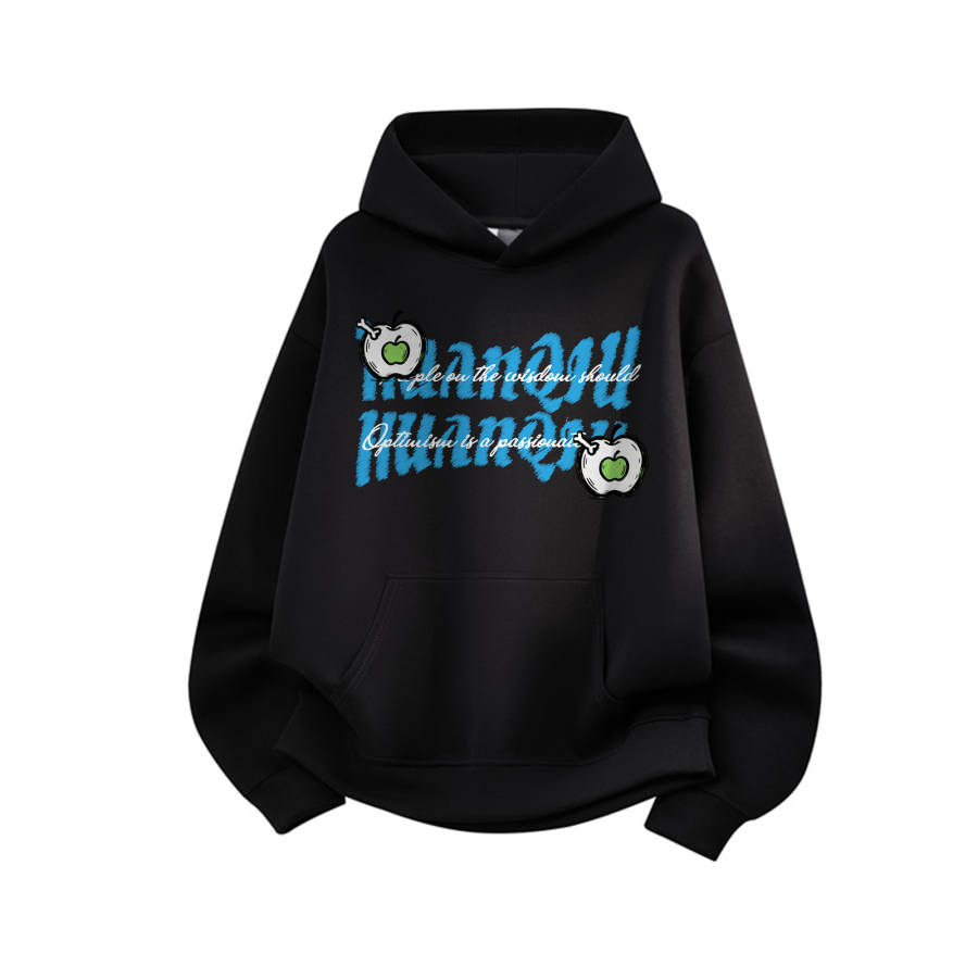 HUANQIU Sweatshirts Unisex Hooded Moderate Heavyweight