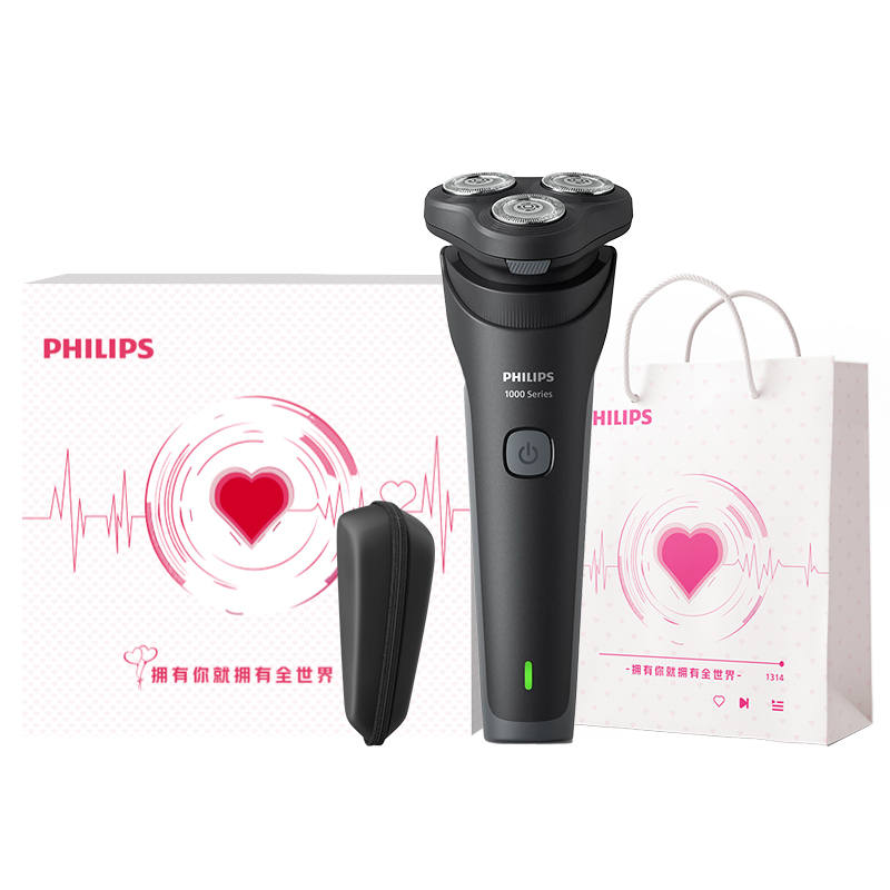 PHILIPS S1887 Rotary Electric Razors Full body Washable Portable, Shaving Kit, Upgraded Gift Box Set