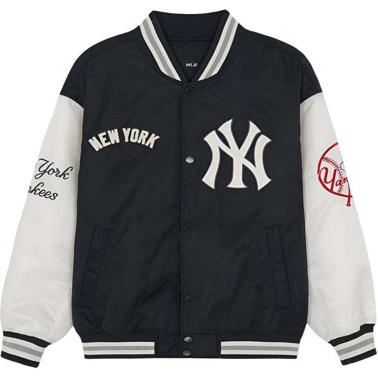 MLB MLB Puffer Jackets Unisex New York Yankees/Black Baseball Collar Moderate Other