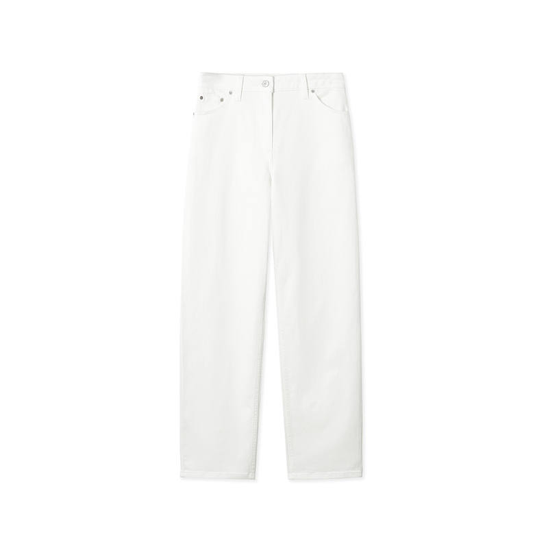 LACOSTE Jeans Women's Moderate Straight Fit Pants