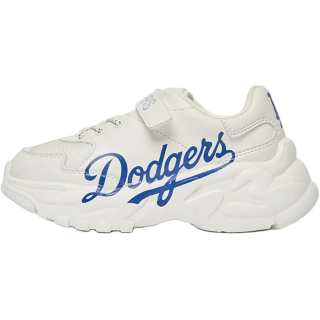 MLB KIDS Synthetic Leather Low top Kids Lifestyle Shoes White Blue Kids'