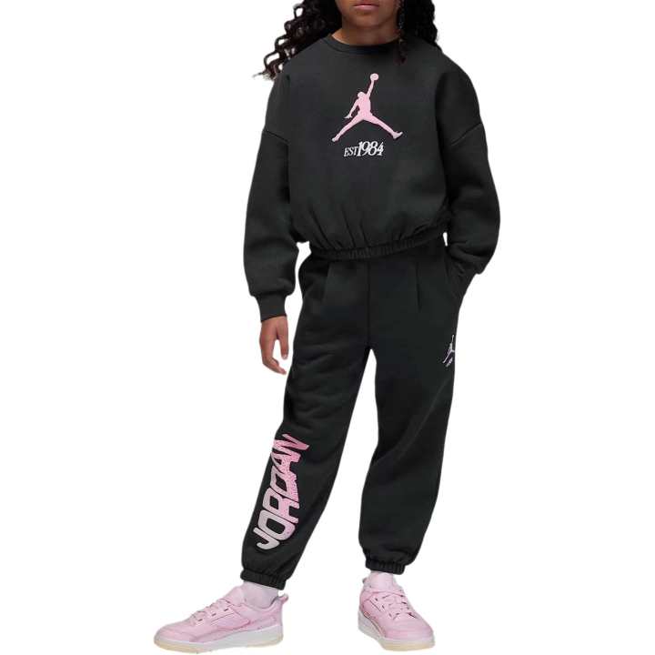 Jordan Jordan Sweatshirt Little Kids' Pleated Fleece Crew Kids'