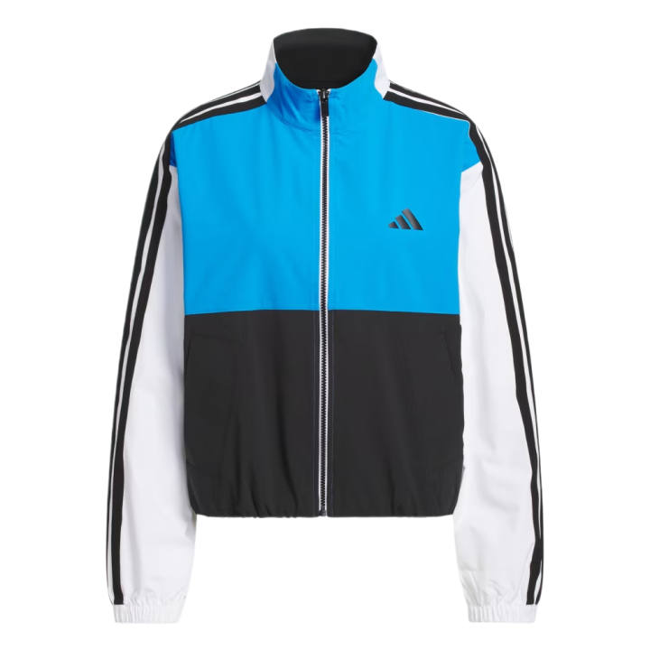 Adidas Adidas Jackets Women's Glossy Finish Blue Turtleneck Moderate Other