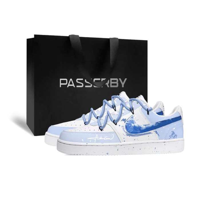 Nike Nike Court Vision 1 Leather Low top Skateboard Shoes Men's