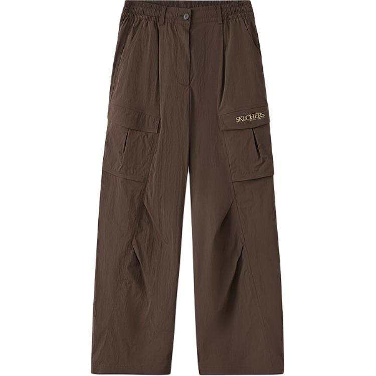 Skechers Casual Pants Unisex Dark Caramel Brown/05U5 Moderate Straight Fit Pants