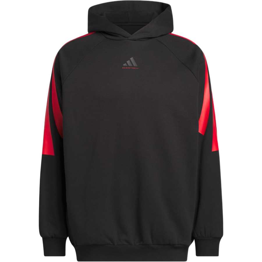 Adidas Adidas BASKETBALL FLEECE Lined Sports Hooded Pullover Basketball Jersey Unisex