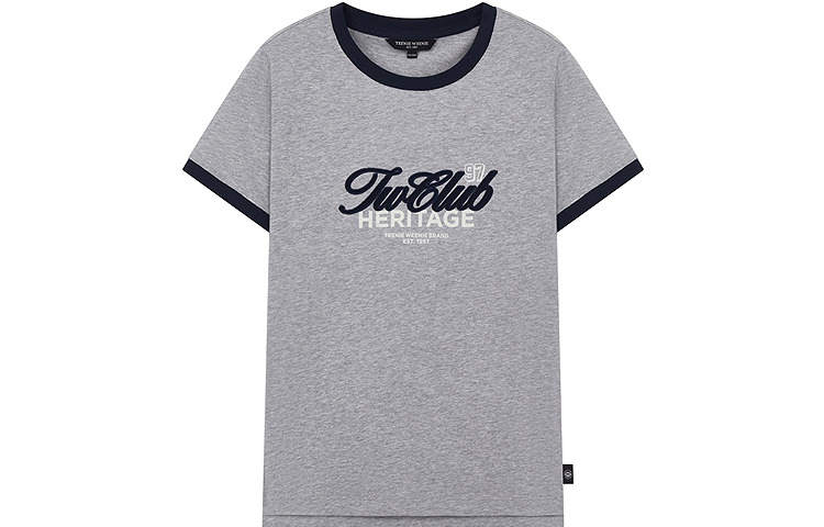Teenie Weenie T Shirts Women's Crew Neck Moderate Straight Fit