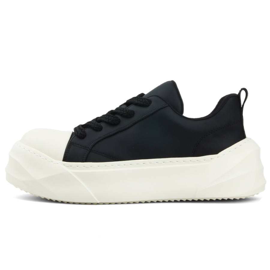 LOHAN·SIR Top Grain Cow Leather Height Increasing Lightweight Breathable Low top Skateboard Shoes Men's